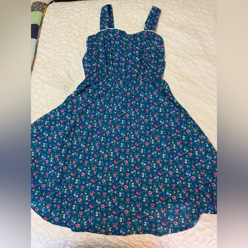 Vintage Women’s Floral Sundress Size XL